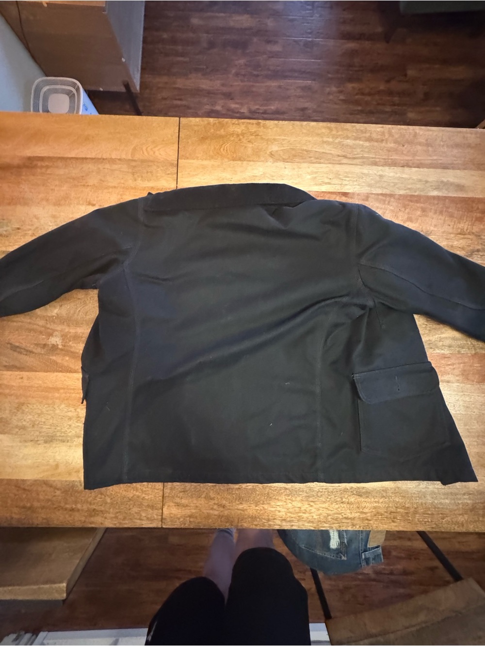 Buck Mason Dry Waxed Canvas Highland Jacket - S - Picture 5 of 9